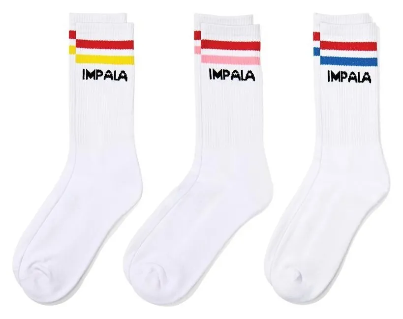 Impala шкарпетки Stripe 37-41EU - White (37-41)