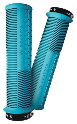 Грипсы Peaty's Monarch Grip Mushroom, Thin 30>32mm, Trail Comfort, Turquoise