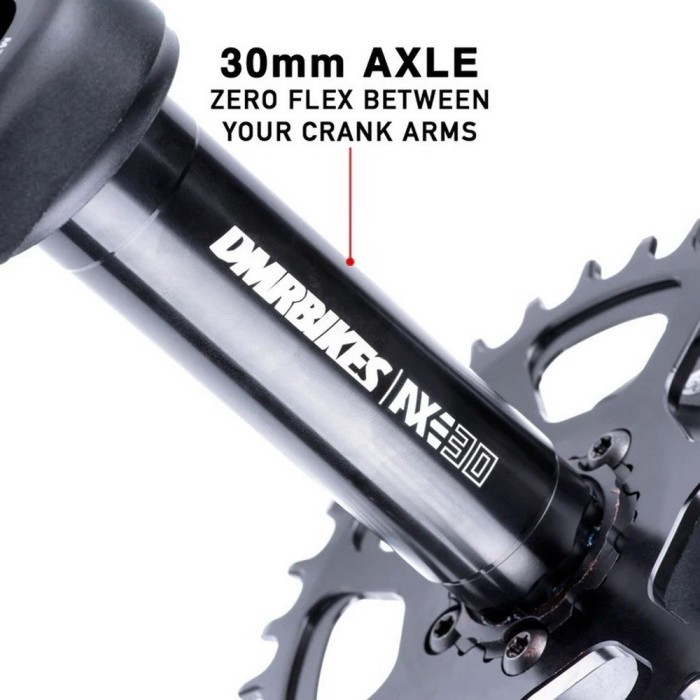 Шатуни DMR AXE Cranks Armset Laser Etched Black 165 mm, укр, укр