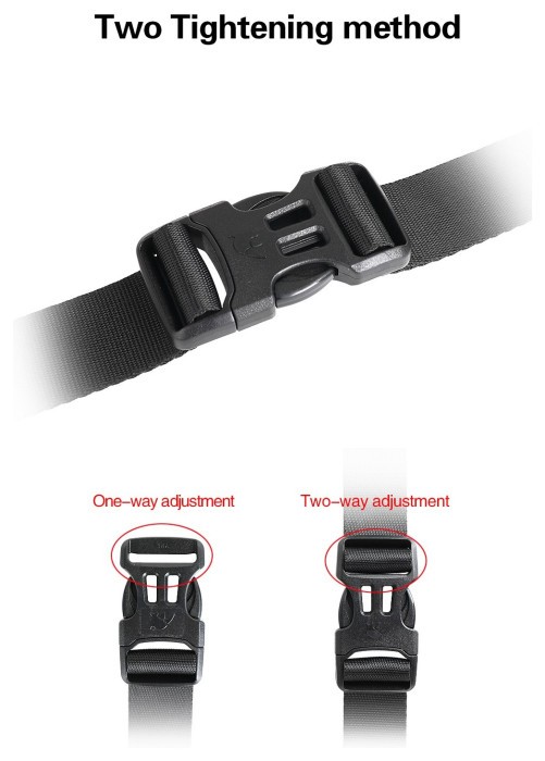 Фастекс Rhinowalk 20мм CK201 Black