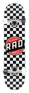 Скейтборд RAD Checkers 7.75" Black