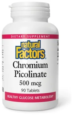 Chromium Picolinate 500mcg - 90 tabs