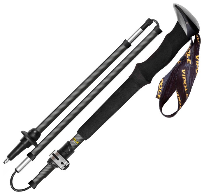 Палиці трекінгові Vipole Approach Long Carbon 130 DLX (S25 42)