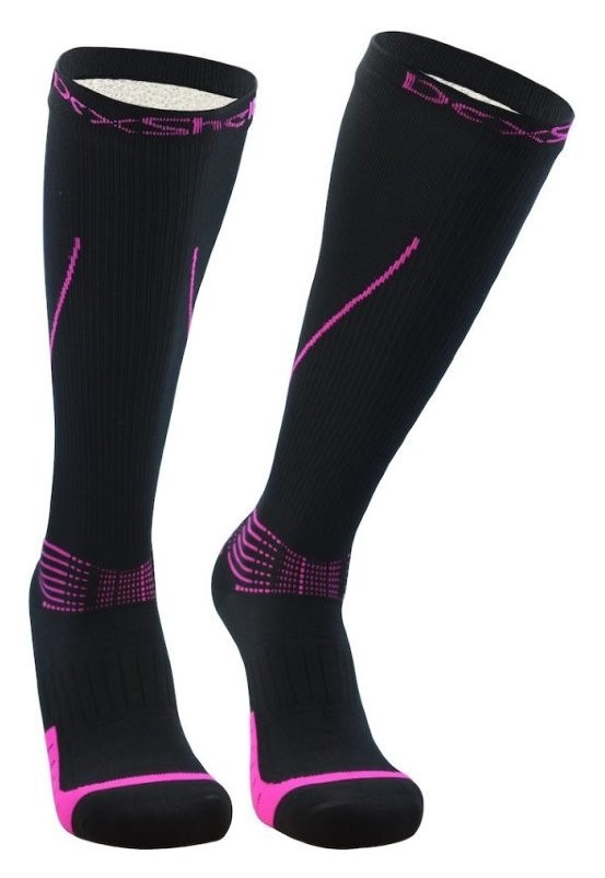 Шкарпетки водонепроникні Dexshell Compression Mudder, р-р S, рожеві, укр, укр