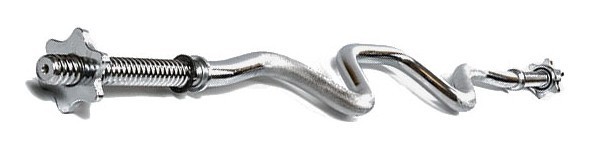 Гриф для штанги EasyFit Z-образный 1.2 м, Ø 25 мм