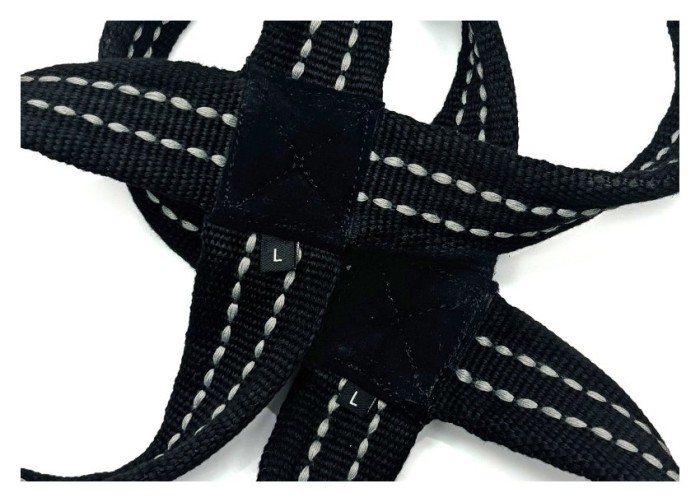 Лямки атлетичні EasyFit Infinity для станової тяги (вісімки, розмір L), укр, укр