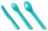Вилка, ложка, нож Lifeventure Ellipse Cutlery teal Фото - 2