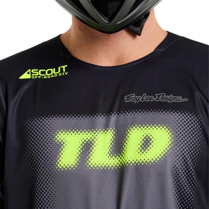 Мото джерсі TLD Scout GP Pro; FADE OUT [BLACK] XL