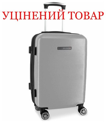 Валіза Swissbrand Cardiff (M) Silver (SWB_LHCAR802M) Discounted