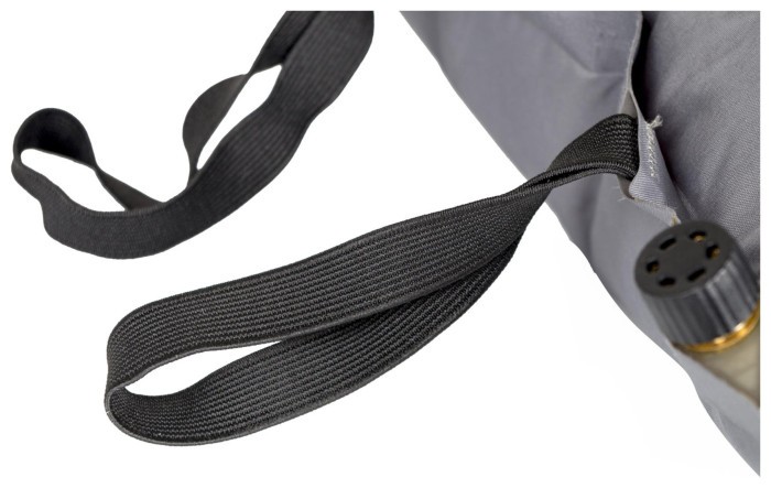 Подушка самонадувающаяся Bo-Camp Deluxe 46x29cm Black (3400004)