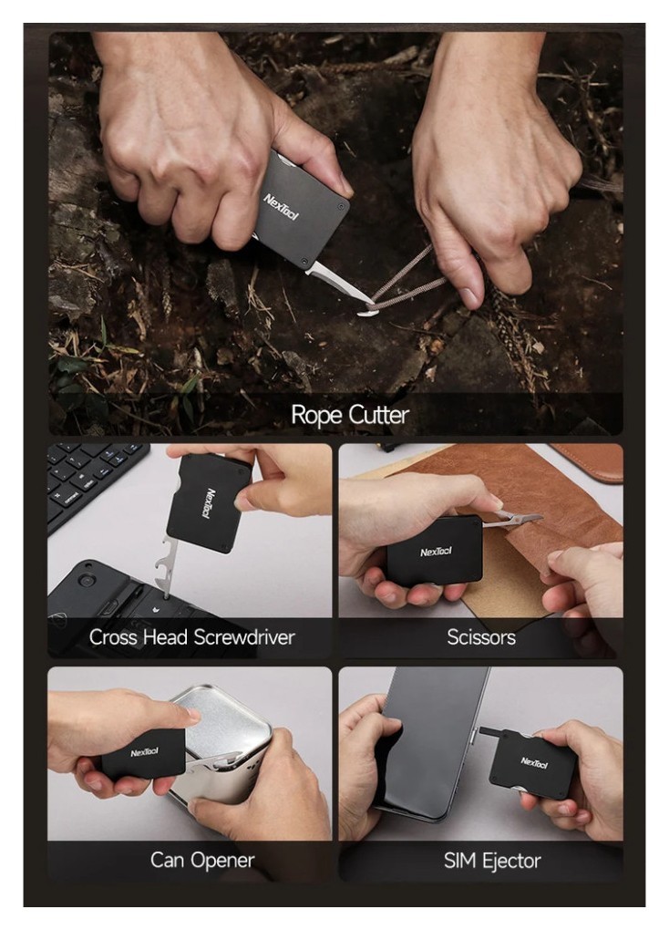 Ремінь мультитул Nextool Multi Functional Belt Tool P50