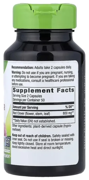 Red Clover Blossoms/Herb - 100 vcaps