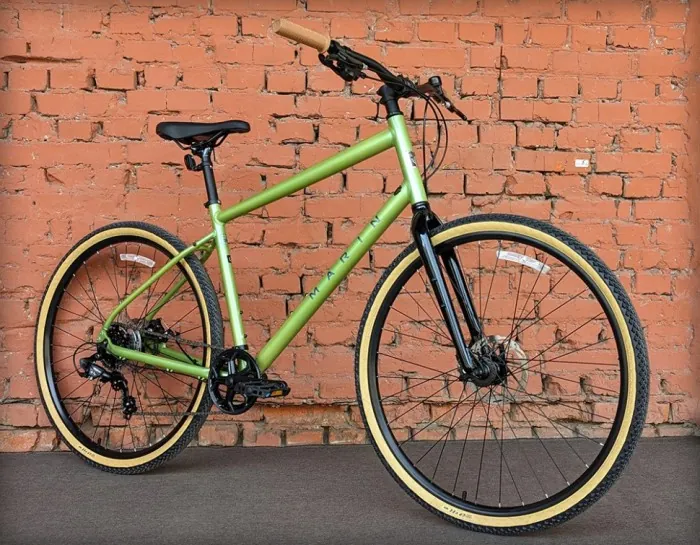 Велосипед міський 28" Marin Kentfield 1 Gloss Green/Black/Grey (2025)
