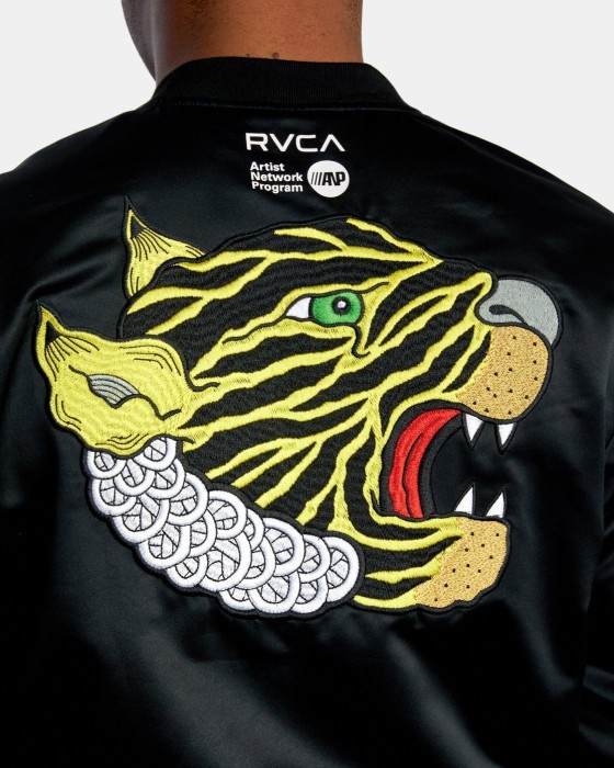Бомбер RVCA (Z4JKMG) LEINES SOUVENIR JACK 2022