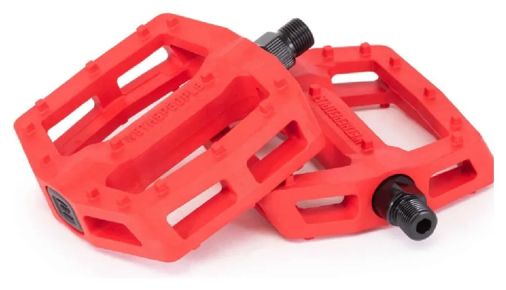 Педалі WeThePeople LOGIC nylon/fibreglas 9/16" червоні (VELD_4055822063944)
