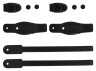 Баклі п'яткові Micro MT Plus Buckle Strap 36-38 - 125 mm black, укр