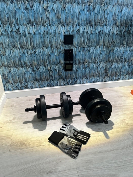 Дві гантелі по 20 кг Еспандер в подарунок від RN-Sport