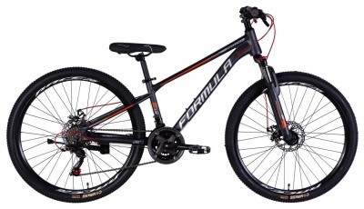 Велосипед уцененный AL 26" Formula MOTION DD FR рама-13" темно-серый 2026