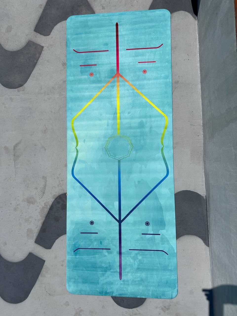 Коврик для йоги PU 183 х 68 3мм