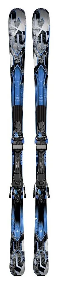 Лижі гірські (комплект) K2 AMP 76 M3 10+MOD 10.0 M3 156см Grey/blue (1030008.140.1+1031011.140.1) (177 см grey/blue)