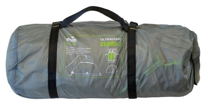 Намет Tramp Cloud 3 Si Зелений, укр, укр