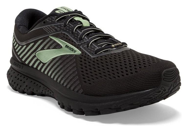 Кроссовки женские Brooks GHOST 12 GTX W 37.5 (6.5US) Black/ebony/aqua (1202991B010)