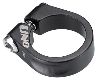 Хомут под/сед 34,9мм под шестигранник Kalloy "UNO" SC-203 черный (ED)
