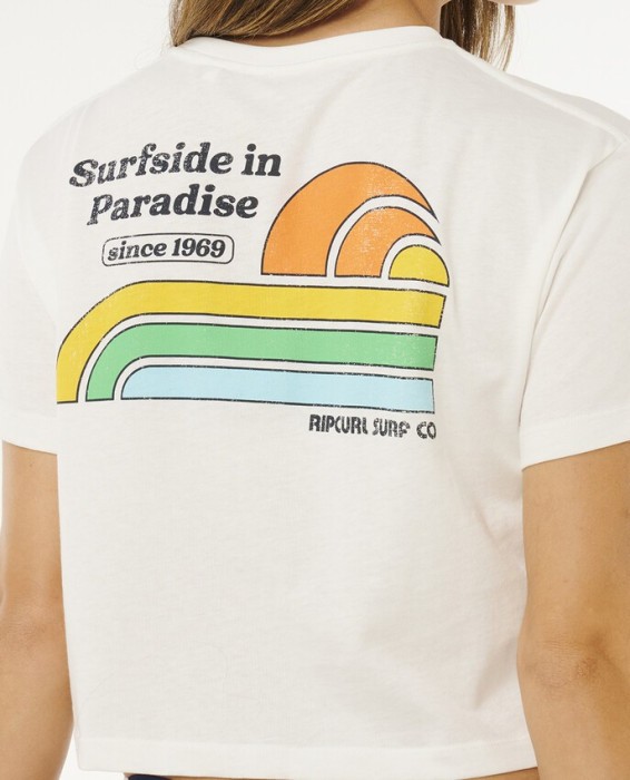 Футболка Rip Curl (0MFWTE) SURF SIDE CROPPED TEE 2026