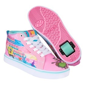 Роликовые кроссовки Heelys X SpongeBob Racer 20 MID HES10493 Powder Pink Aqua