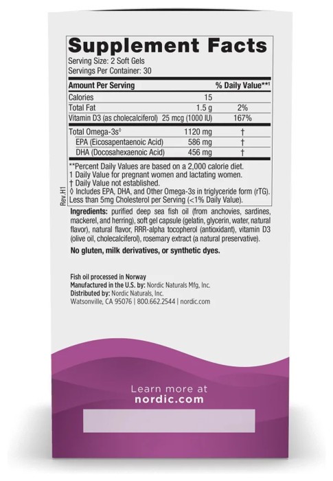 Postnatal Omega-3 - 60 softgels