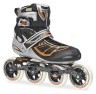 Роликові коньки для дорослих Rollerblade TEMPEST 100 M 40.5 (8US) 260мм Silver/orange (07301800 955), укр
