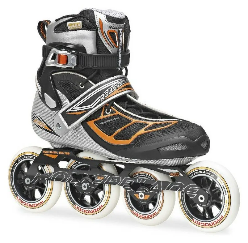 Роликові коньки для дорослих Rollerblade TEMPEST 100 M 40.5 (8US) 260мм Silver/orange (07301800 955) (290мм)