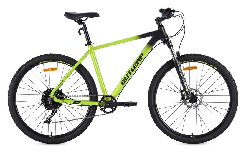 Велосипед Outleap Radius Seven Expert 27,5" L Lime Black (M Зелений)