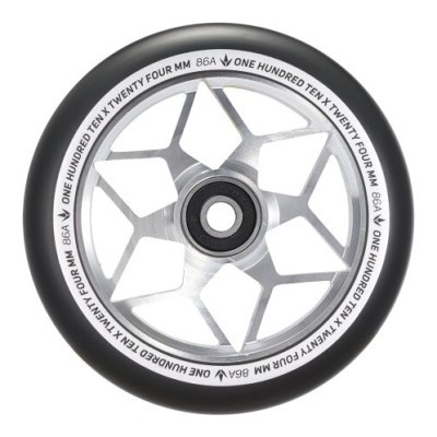 Колесо для трюкового самокату BLUNT DIAMOND 110мм x 24мм - Silver