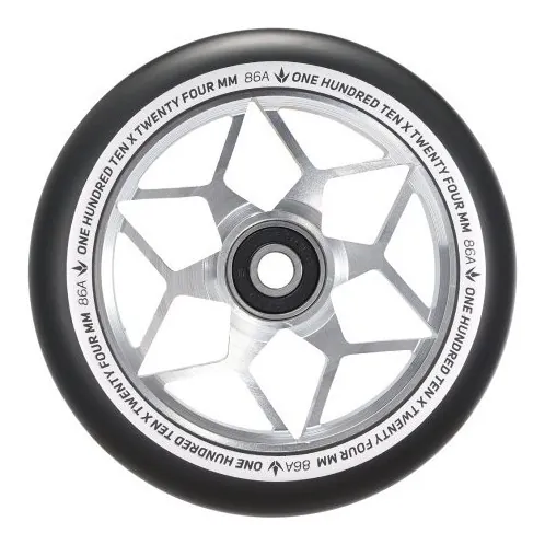 Колесо для трюкового самокату BLUNT DIAMOND 110мм x 24мм - Silver (FRD.047376)