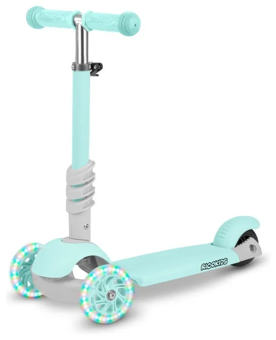 Дитячий самокат триколісний Ricokids Buggy м'ятний
