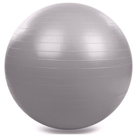 М&#39;яч для фітнесу (фітбол) Zelart FI-1980-65 (65 см), сірий