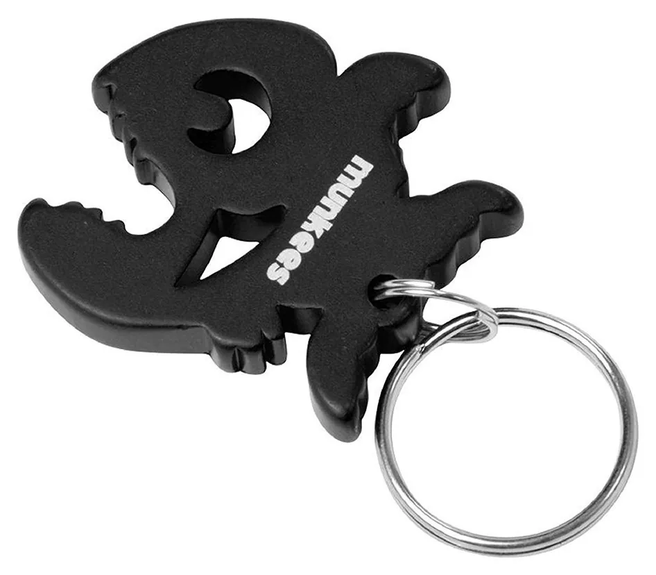 Munkees 3478 брелок-відкривачка Pyranha black (3478-BK)