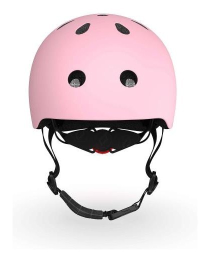 Шолом захисний дитячий Scoot and Ride, пастельно-рожевий, з ліхтариком, 51-53см