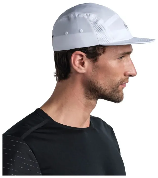 Кепка Buff 5 Panel Go Cap, Solid White, L/XL
