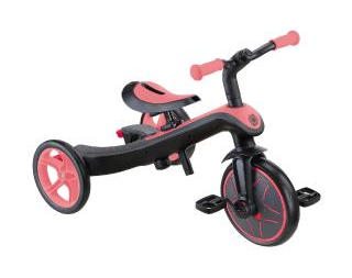 Велосипед дитячий GLOBBER серії EXPLORER TRIKE 4в1, рожевий, до 20кг, 3 колеса, укр, укр