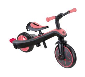 Велосипед дитячий GLOBBER серії EXPLORER TRIKE 4в1, рожевий, до 20кг, 3 колеса, укр, укр