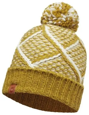 Шапка Buff Knitted Hat Plaid, Tobaco