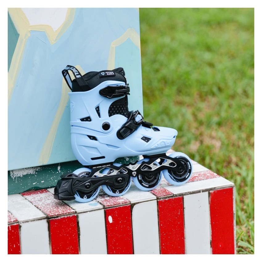 Дитячі розсувні ролики Flying Eagle S7 Nimbus сині, укр, укр