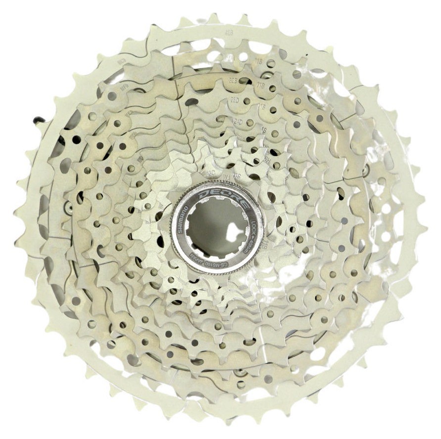 Кассета 11 SHIMANO DEORE CS-M5100-11 12-28Т серебристый