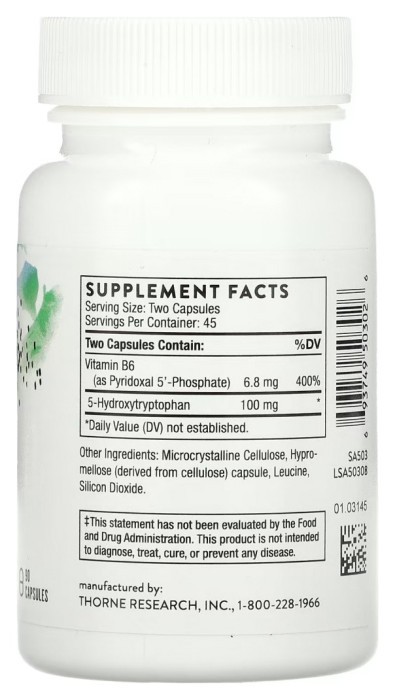 5-Hydroxytryptophan - 90 caps