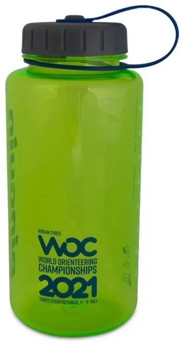 Фляга Pinguin Tritan Fat Bottle 2020 BPA-free, 1,0 L, Green