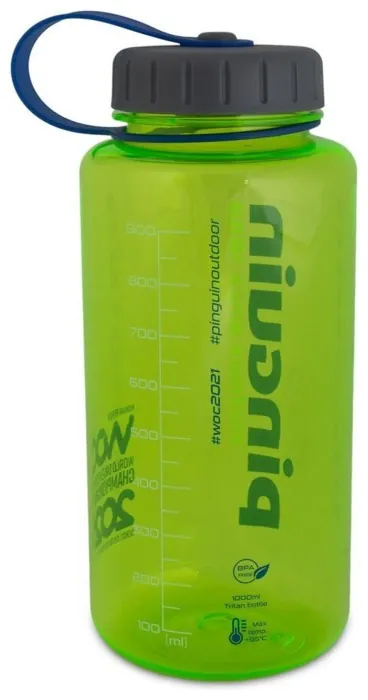 Фляга Pinguin Tritan Fat Bottle 2020 BPA-free, 1,0 L, Green