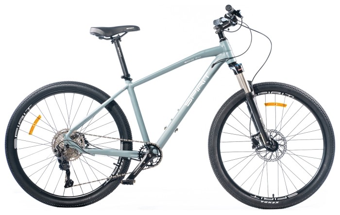 Велосипед Spirit Echo 7.4 27,5", рама L, сірий, 2021, укр, укр