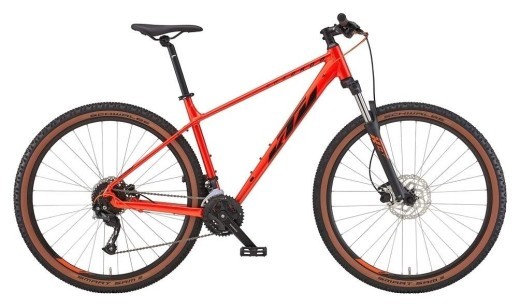 Велосипед KTM CHICAGO 271 27.5" рама S/38, оранжевый (черный), 2022 — 